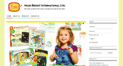 Desktop Screenshot of massbright.com